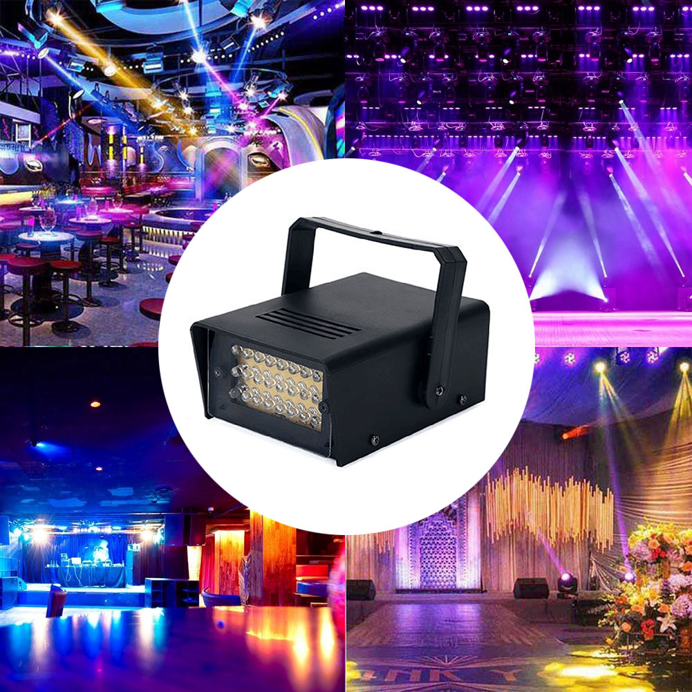

LED White Aust Remote Control Flash Stage Strobe-Night Light, 501 Original