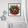 Christmas Wreath - Crystal Rhinestone Diamond Painting