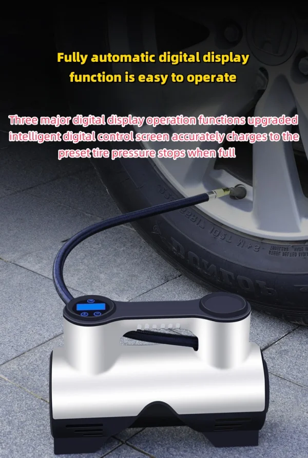 Car Electric Air Pump Car Small Portable Tire Inflator