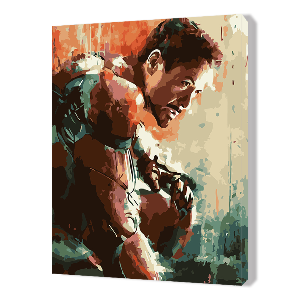 

40*50cm - Painting By Numbers - Righteous Man, 501 Original