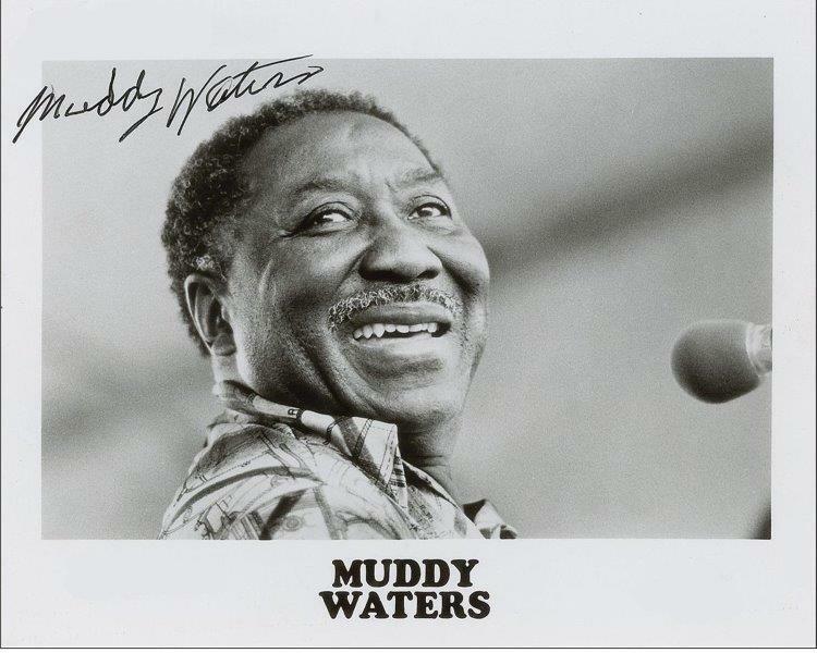 REPRINT - MUDDY WATERS Blues Guitar Legend Autographed Signed 8x10 Photo Poster painting Poster