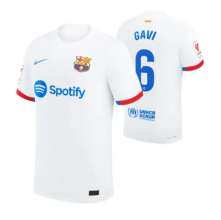 FC Barcelona Gavi 6 Away Trikot 2023-2024
