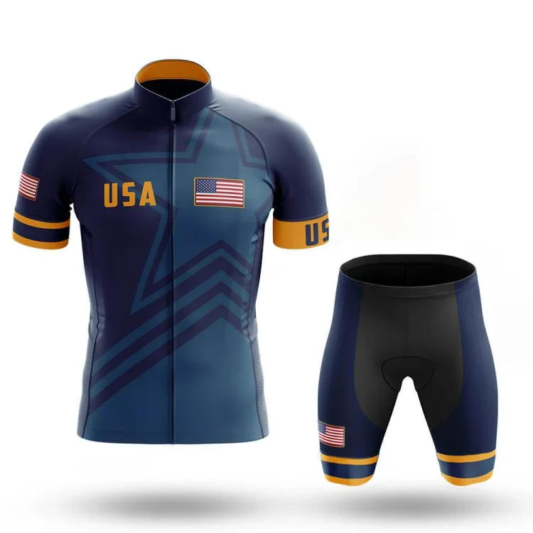 USA Navy Men's Short Sleeve Cycling Kit