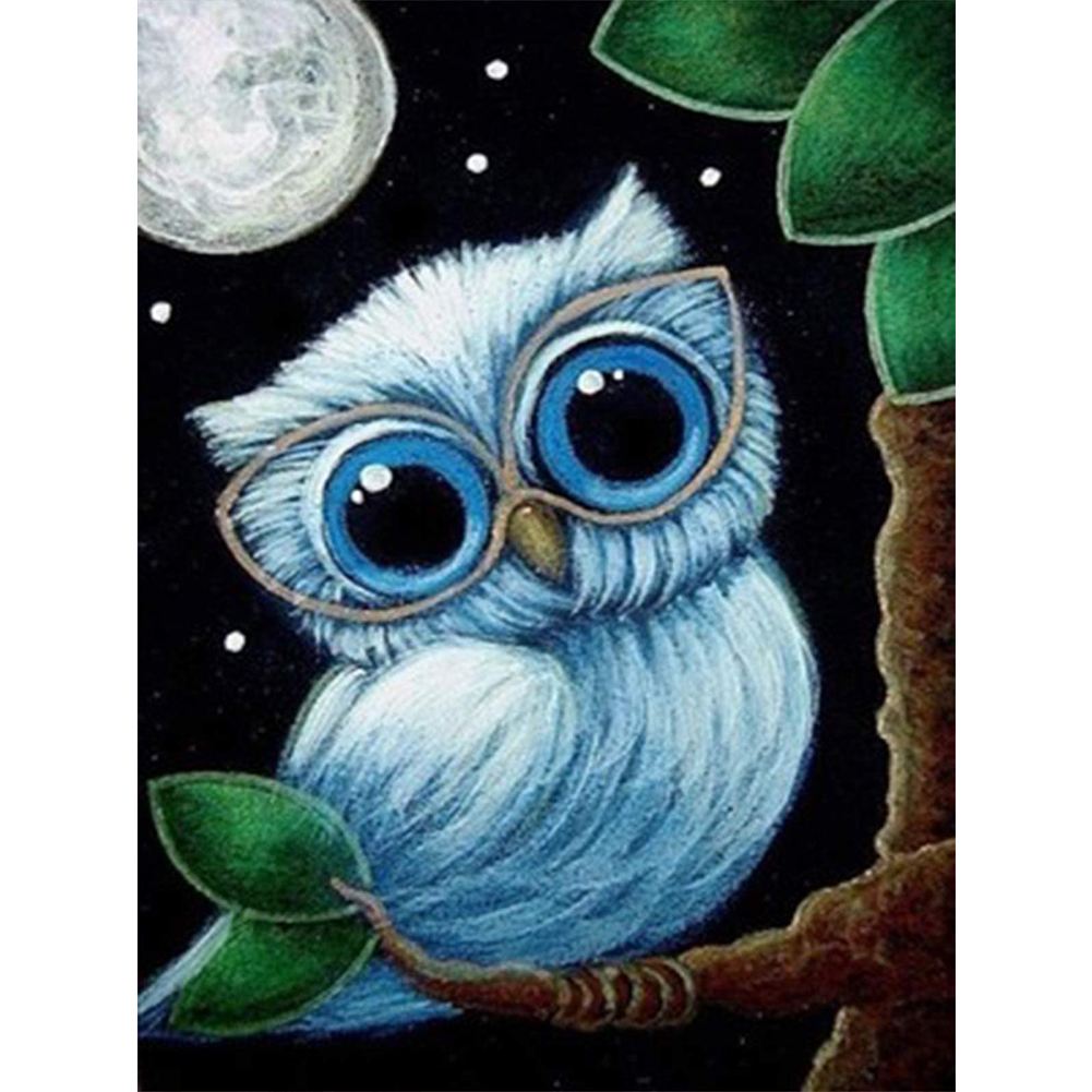 

Owl - 11CT Stamped Cross Stitch - 40*50CM, 501 Original