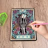 Totenkopf Tarot - 5d DIY Basteln Notizbuch