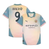 HAALAND #9 Manchester City Fourth Away Authentic Soccer Jersey 2024/25- Definitely City (UCL)