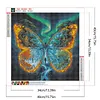 Diamond Painting -DIY Round Drill Mysterious Butterfly(40x40cm)