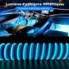 Lumi&egrave;re D'ambiance &agrave; DEL Automobile de la ligne 4 en 1