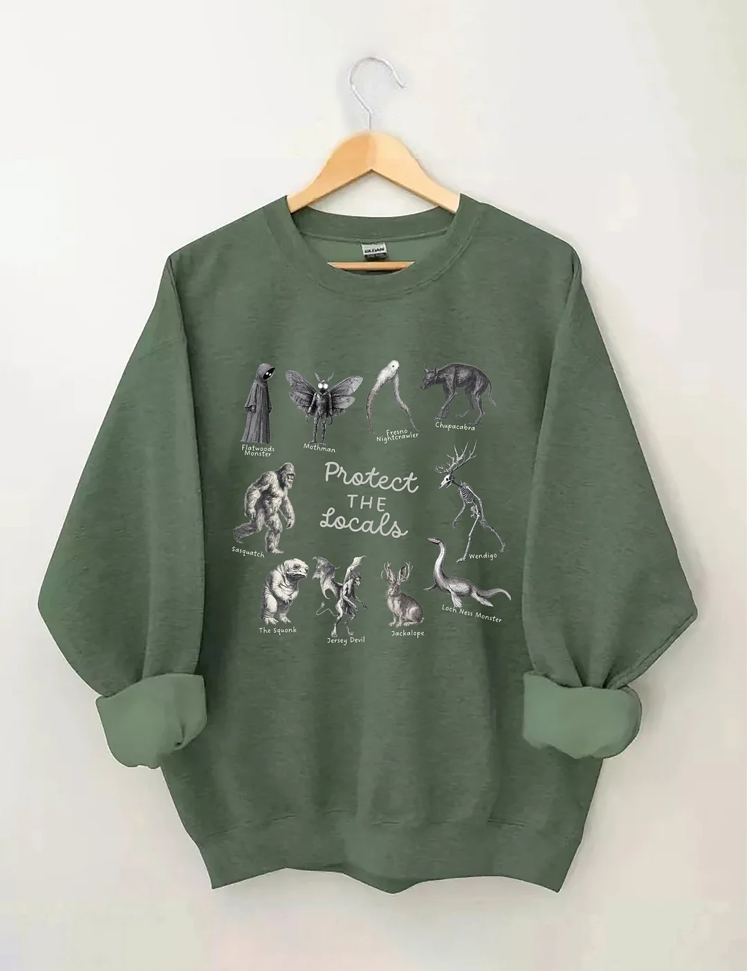 Protect The Locals Cryptid Sweatshirt