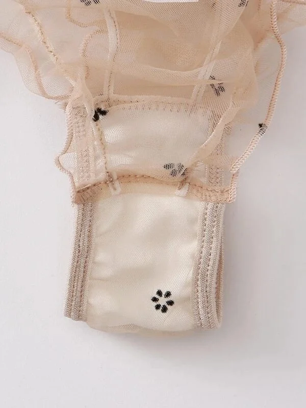 Uveng Hot Sexy Lingerie Sexy Female Three-Point Perspective Lace Pajamas