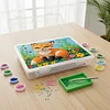 DIY-Fuchsmuster-Diamant-Malset-Aufbewahrungsbox f&uuml;r Hobbyliebhaber