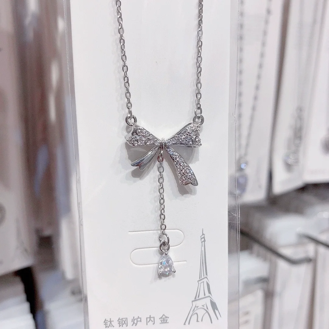 Butterfly Zirconia Necklace