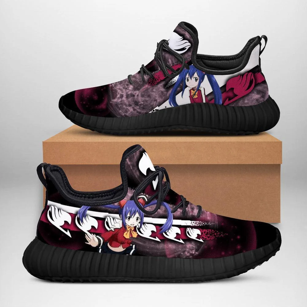 Kingofallstore - Kingofallstore - Fairy Tail Wendy Reze Shoes Fairy Tail Anime Sneakers