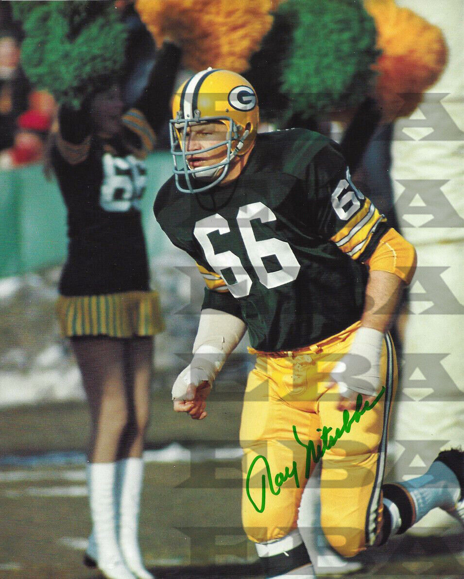 PACKERS Ray Nitschke Signed 8x10 autographed Photo Poster painting Reprint