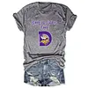  She Loves The D Vikings Tee