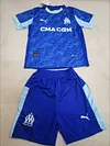 Joyfball 2025/2026 Kids Size Olympique de Marseille Third Away Football Shirt 1:1 Thai Quality