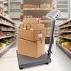 Foldable Floor Scale LCD Display Industrial Platform Scale for Pricing Warehouse