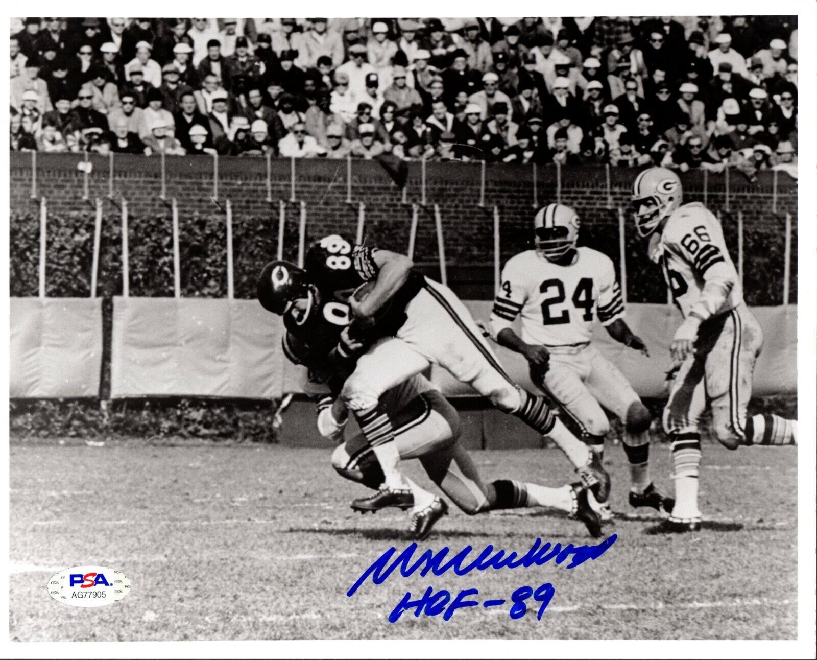 Willie Wood autographed signed inscribed 8x10 Photo Poster painting NFL Green Bay Packers PSA