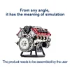 V8 Engine Model Kit for Capra VS4-10 Pro, DIY Simulation Internal Combustion Engine Assembly Model - Build Your Own V8 Engine That Works