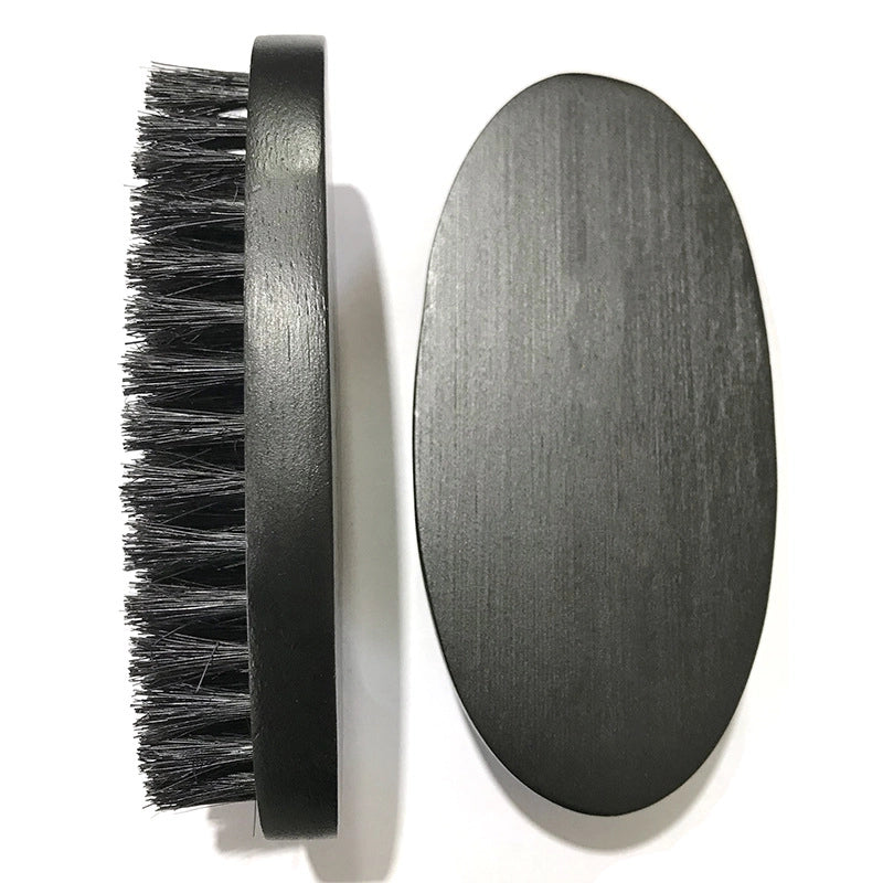 Manufacturer In Stock Special Offer Men’s Curved Beard Brush Facial Beard Brush Men’s Care Tools
