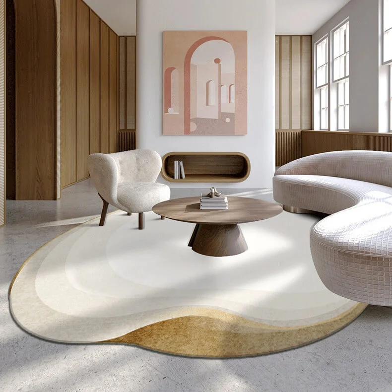 Round Rug for Living Room / Bedroom