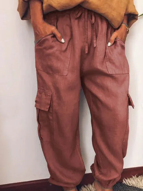 Women's loose Linen Pants