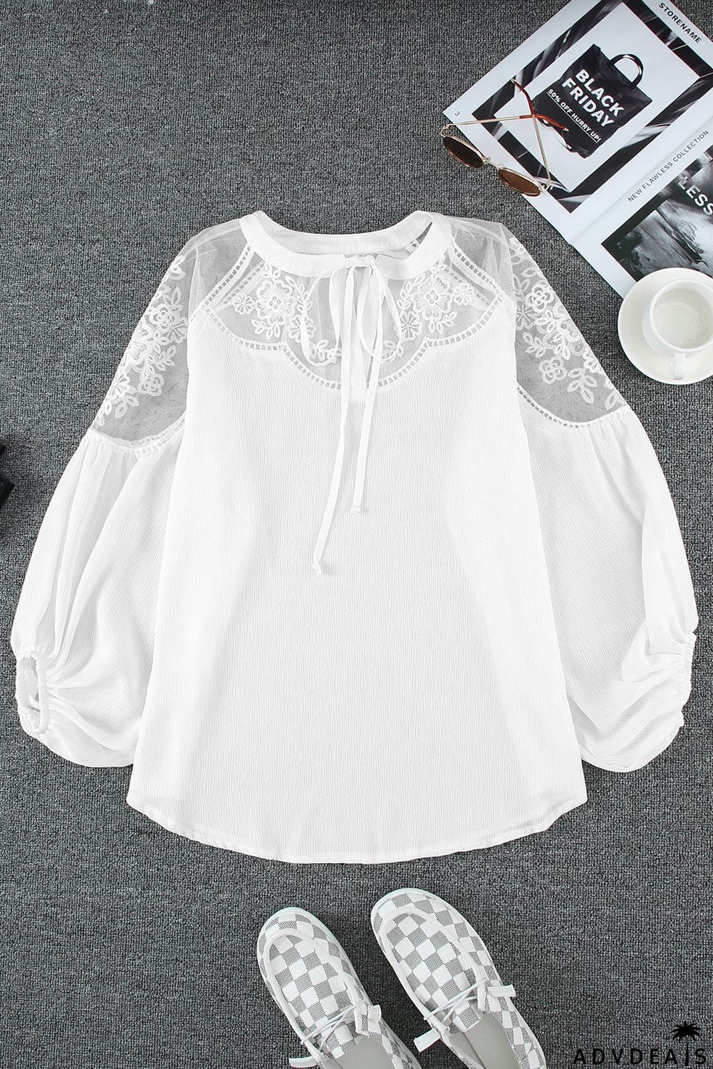 Formal Invitation Lace Blouse