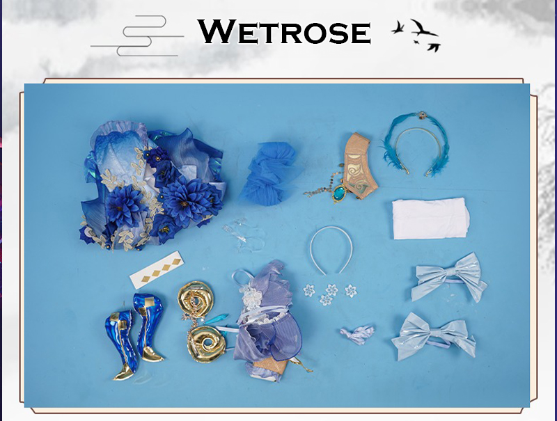 [Wetrose] In Stock Ballet Dress Nilou Genshin Impact Fanart New Outfit Cosplay Costume Wig Full Set