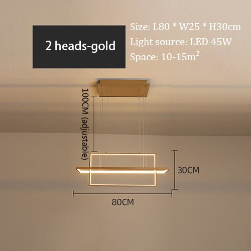 Modern Led Pendant Lights For Living Bedroom Restaurant Dining Kitchen White Black Gold Aluminum Cord Lamp Luminaire Lustre