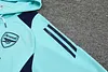 2024/2025 Arsenal Hooded Long Sleevesd Training Kit Football Jersey 1:1 Thai Quality