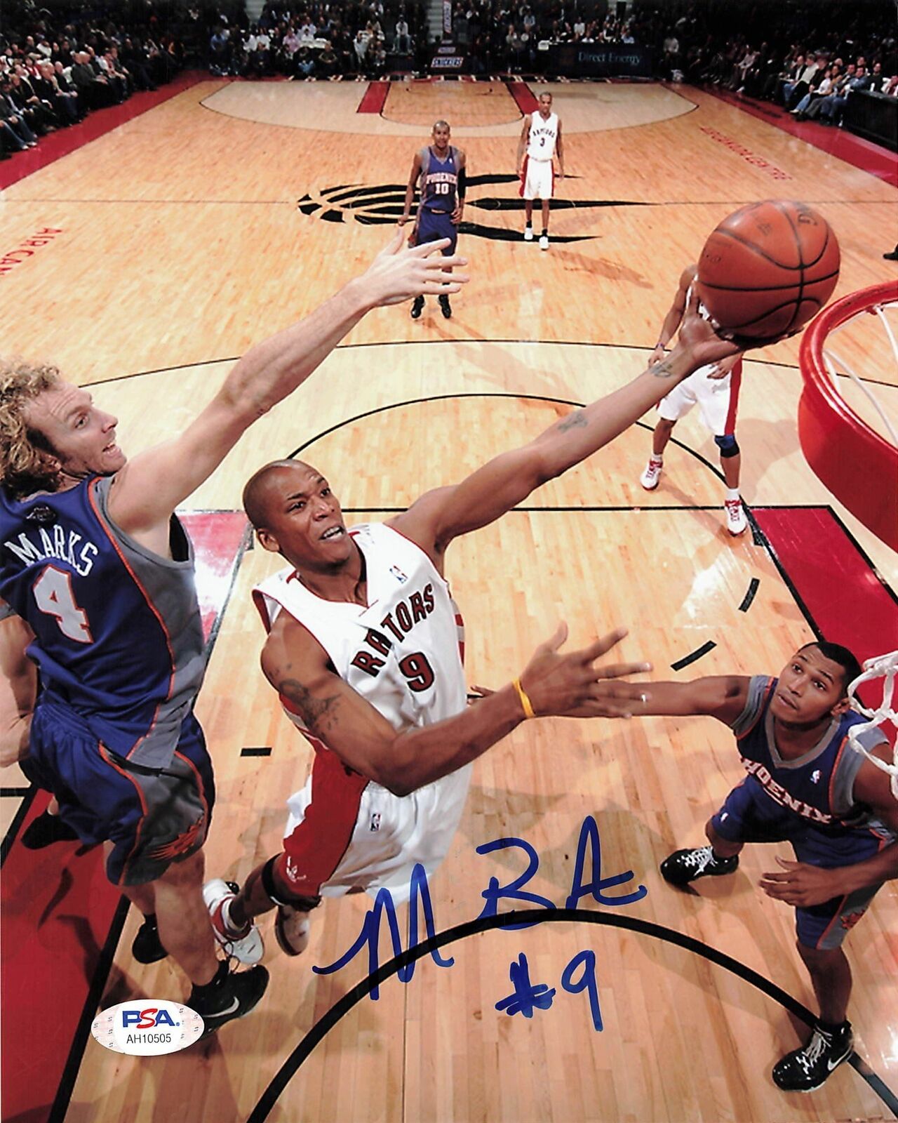 Maceo Baston signed 8x10 Photo Poster painting PSA/DNA Toronto Raptors Autographed