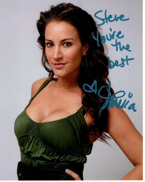 AMERICA OLIVO Signed Autographed Photo Poster paintinggraph - To Steve GREAT CONTENT