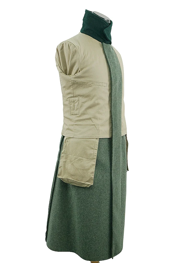   Wehrmacht German EM Fieldgrey Wool Single Breasted Greatcoat German-Uniform