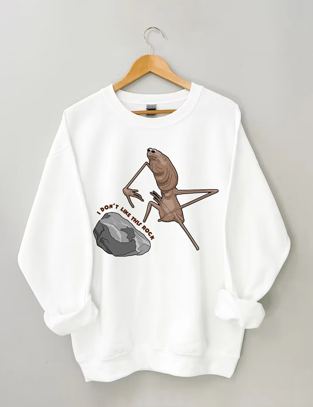 I Don't Like This Rock Sweatshirt