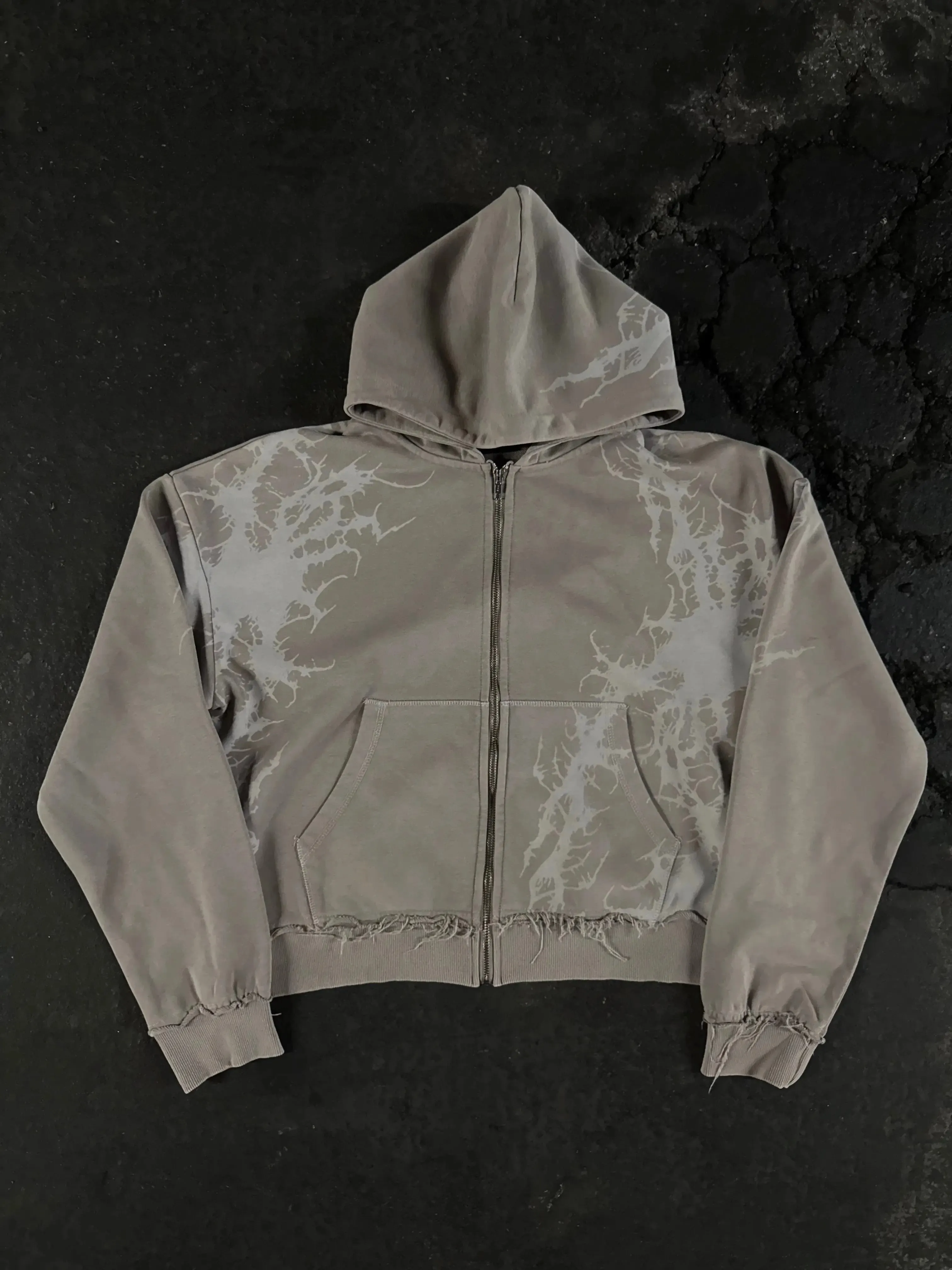 “Venom” Zip-Up (Tan)