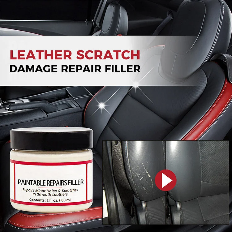 Leather Scratch and Damage Repair Filler