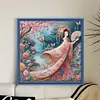 Japanese Beauty-11CT Stamped Cross Stitch 50*50cm/19.69*19.69in