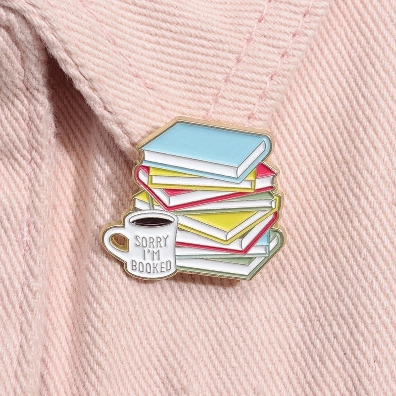 Cartoon Style Eye Wings Wine Glass Alloy Stoving Varnish Plating Unisex Brooches