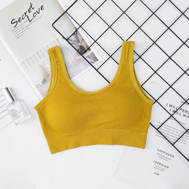 Uaang Sexy Lingerie Seamless Sport Bra U Type Backless Strapless Top Bra Push Up Bralette Brassiere Women Underwear YJ230