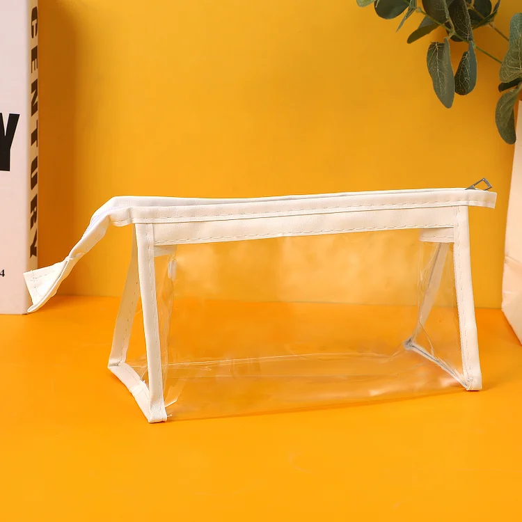Journalsay transparent transparent triangle storage bag
