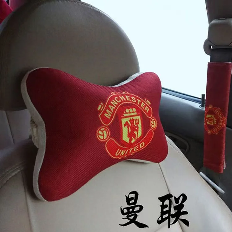 Car headrest - Manchester United - (2 pieces)