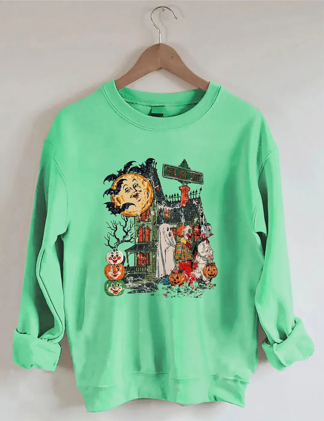 Spooky Trick-Or-Treaters Sweatshirt
