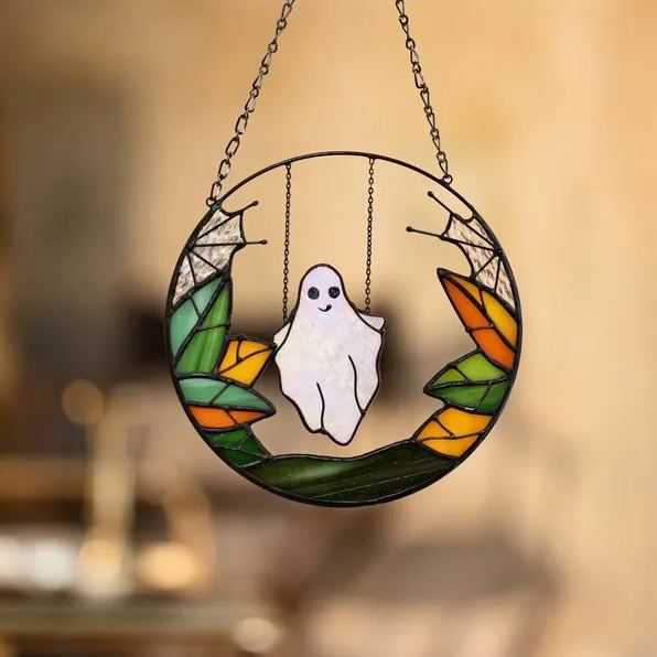 Halloween Spooky Suncatcher - tree - Codlins