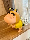 Nobita Shizuka Crayon Shin-chan COS Bee Night Light Luminous Trendy Doll Desktop Ornament Doll Gift
