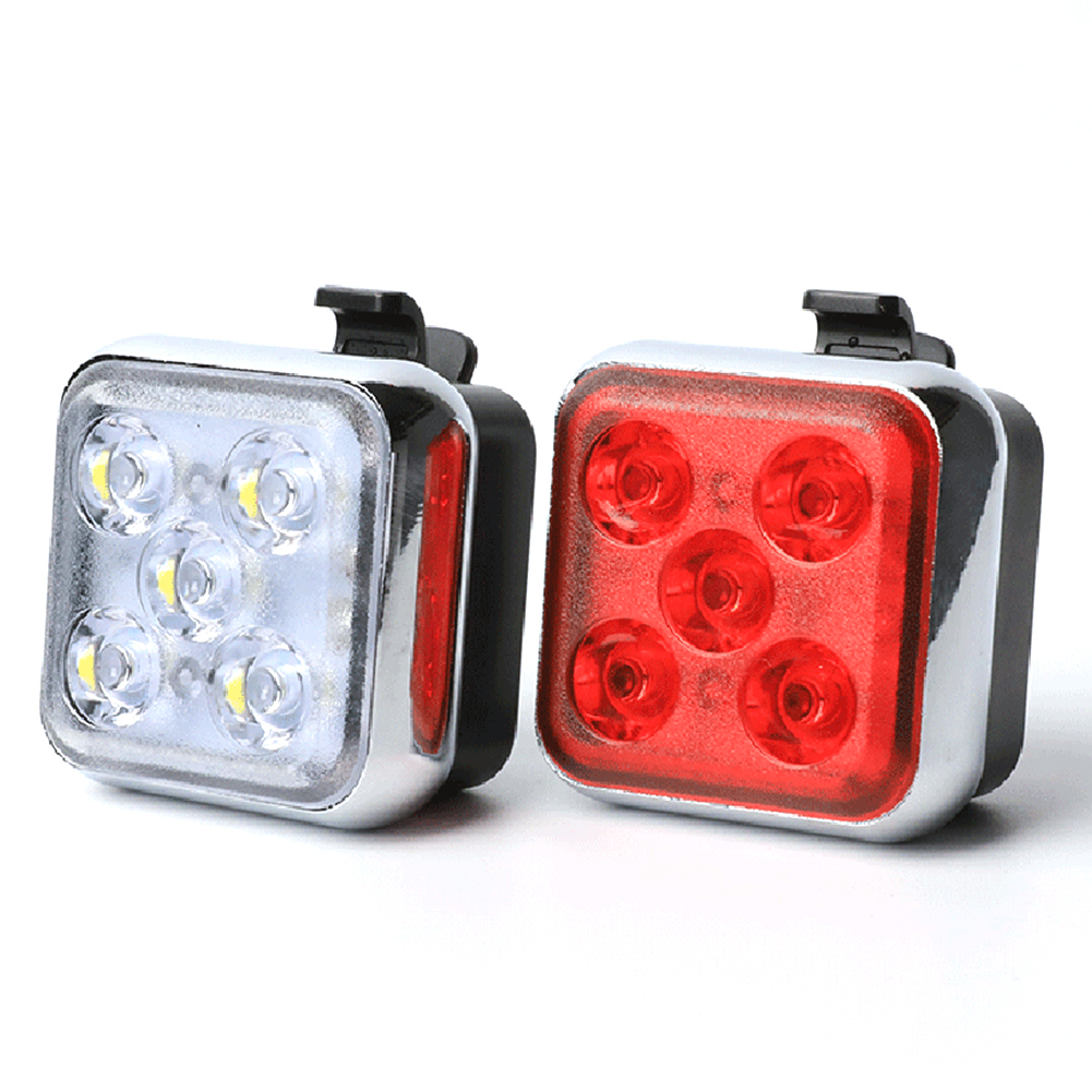 

2pcs Mountain Bike Taillight Waterproof LED USB Bicycle Cycling Rear Lamp, 501 Original