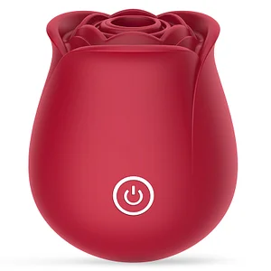 Red Rose Sucking Vibrator