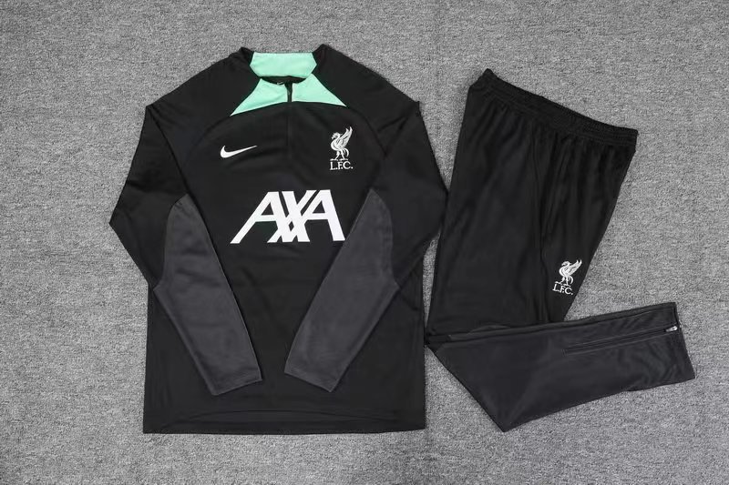 23/24 Liverpool Half-Pull Training Suit Football Jersey Set Thai Quality