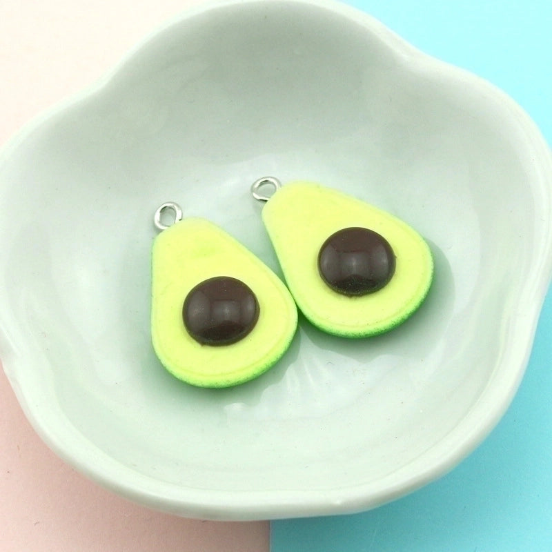 20 Pieces Cute Cartoon Resin Jewelry Accessories