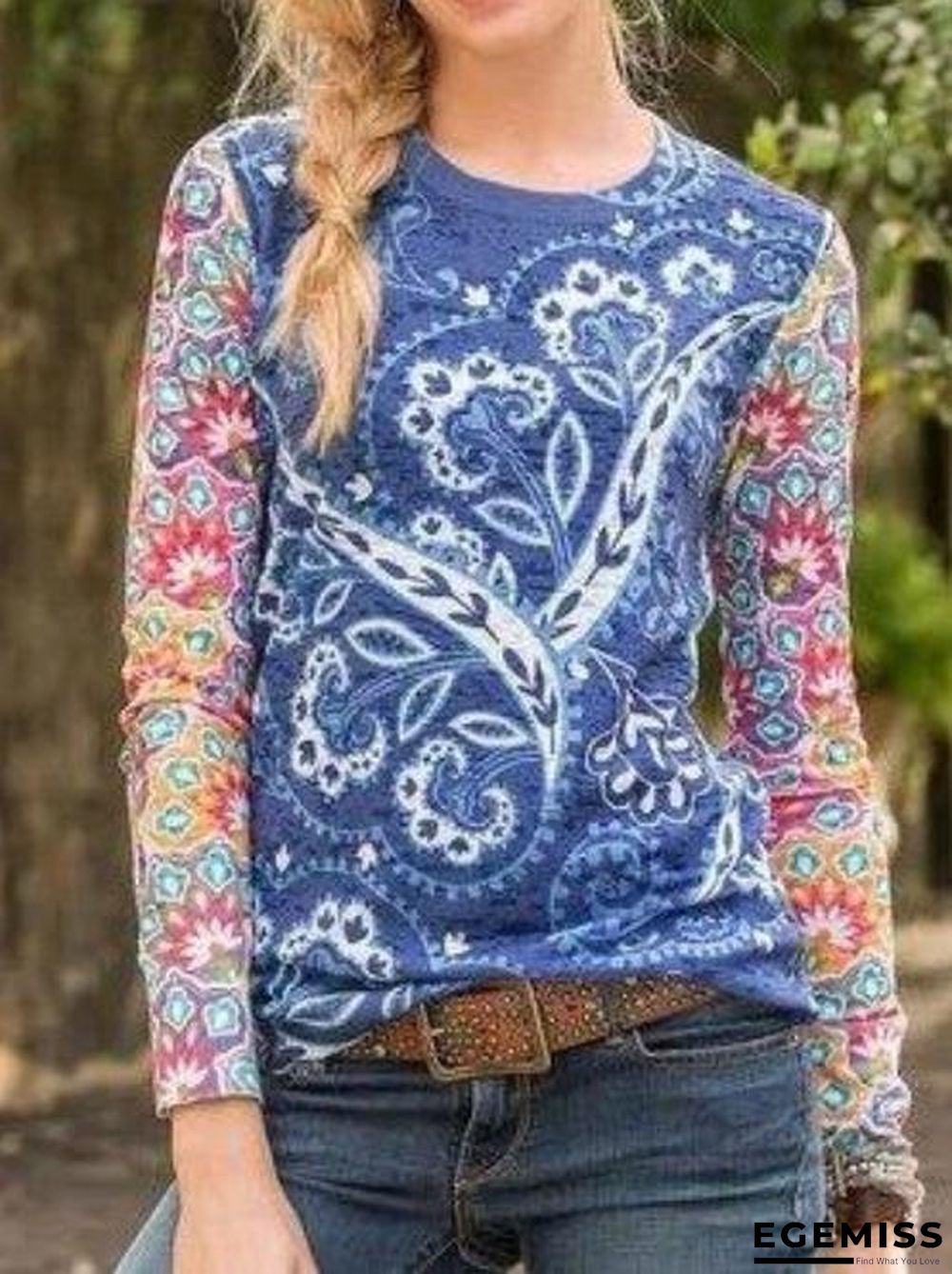 Long Sleeve Casual Shirts & Tops | EGEMISS