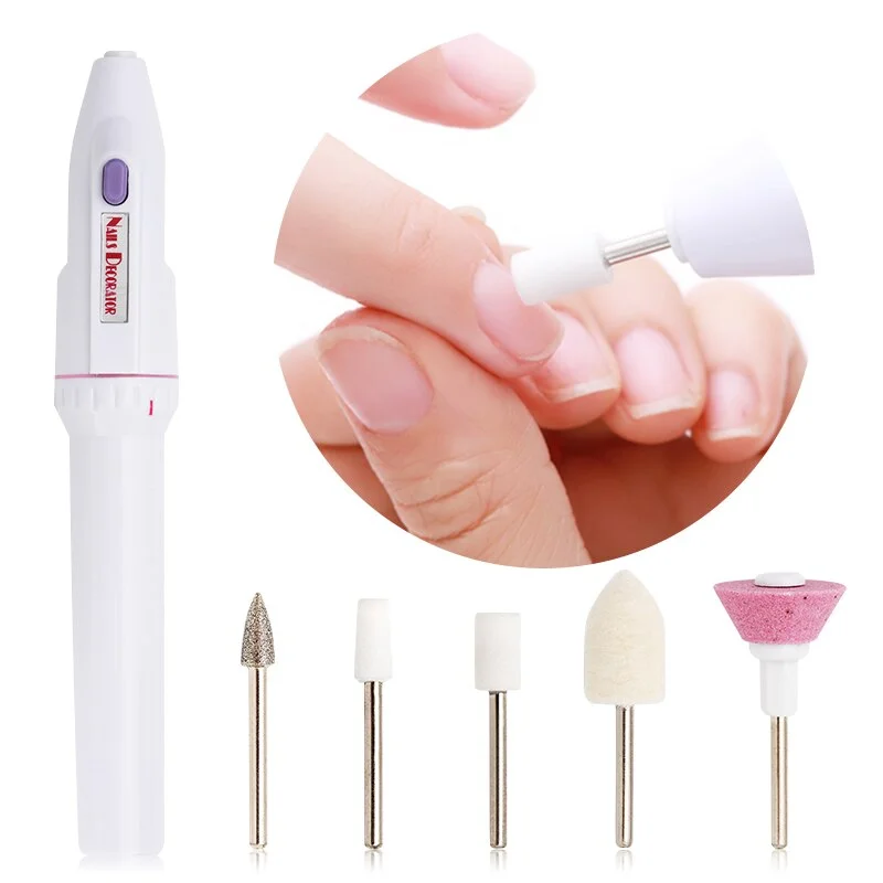 Professional  Machine Electric Nail Drill Bits Set Mill Cutter Nail Art Sanding File Gel Polish Remover Nail Tools-Nail Inspo